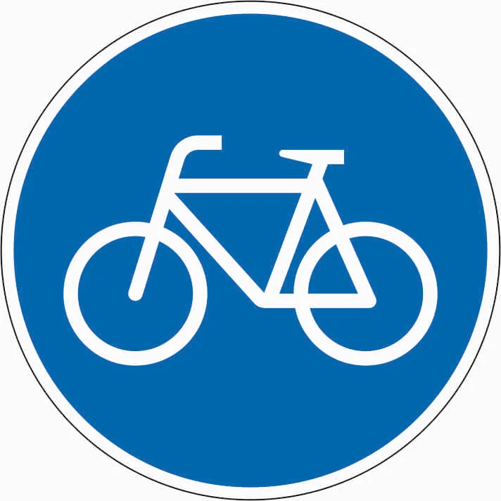 237 - Radweg Verkehrsschild