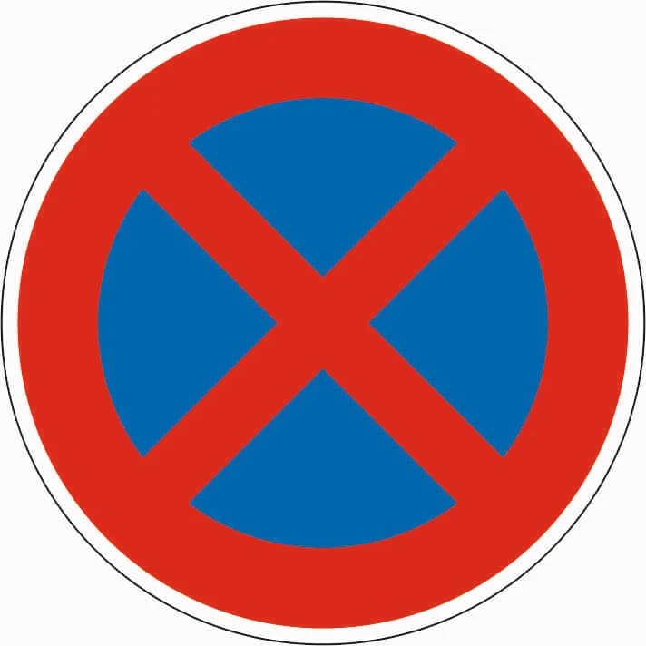283 - Haltverbot Verkehrsschild