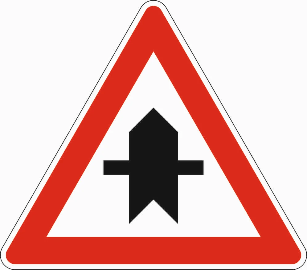 301 - Vorfahrt road sign