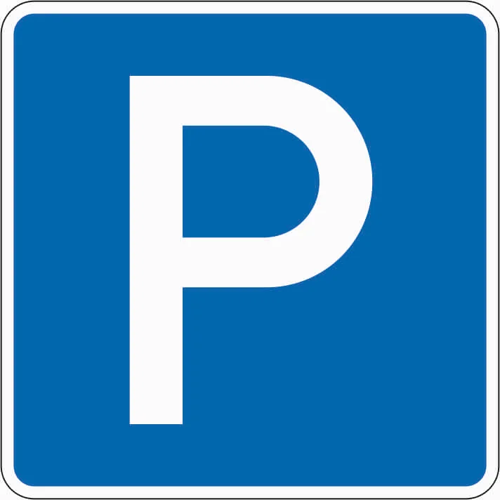 314 - Parken road sign