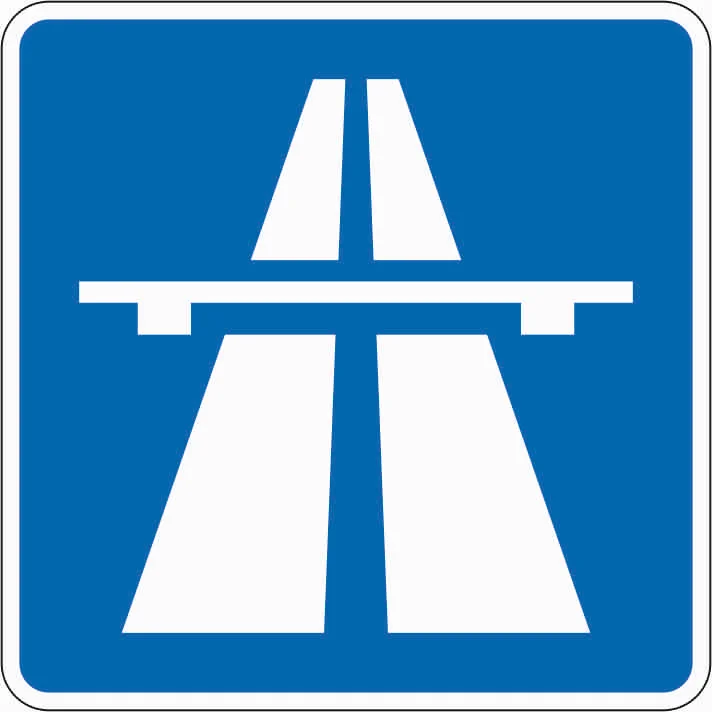 330.1 - Autobahn Verkehrsschild