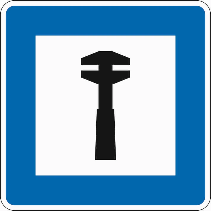 365-62 - Pannenhilfe Verkehrsschild