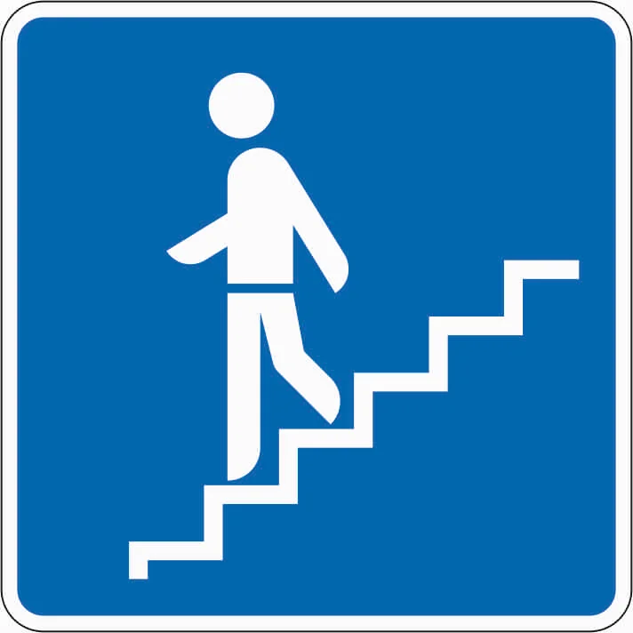365-63 - Fußgängerunterführung Verkehrsschild