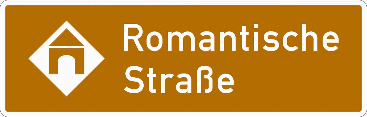 386.2-53 - Touristische Route als Hinweisschild Verkehrsschild