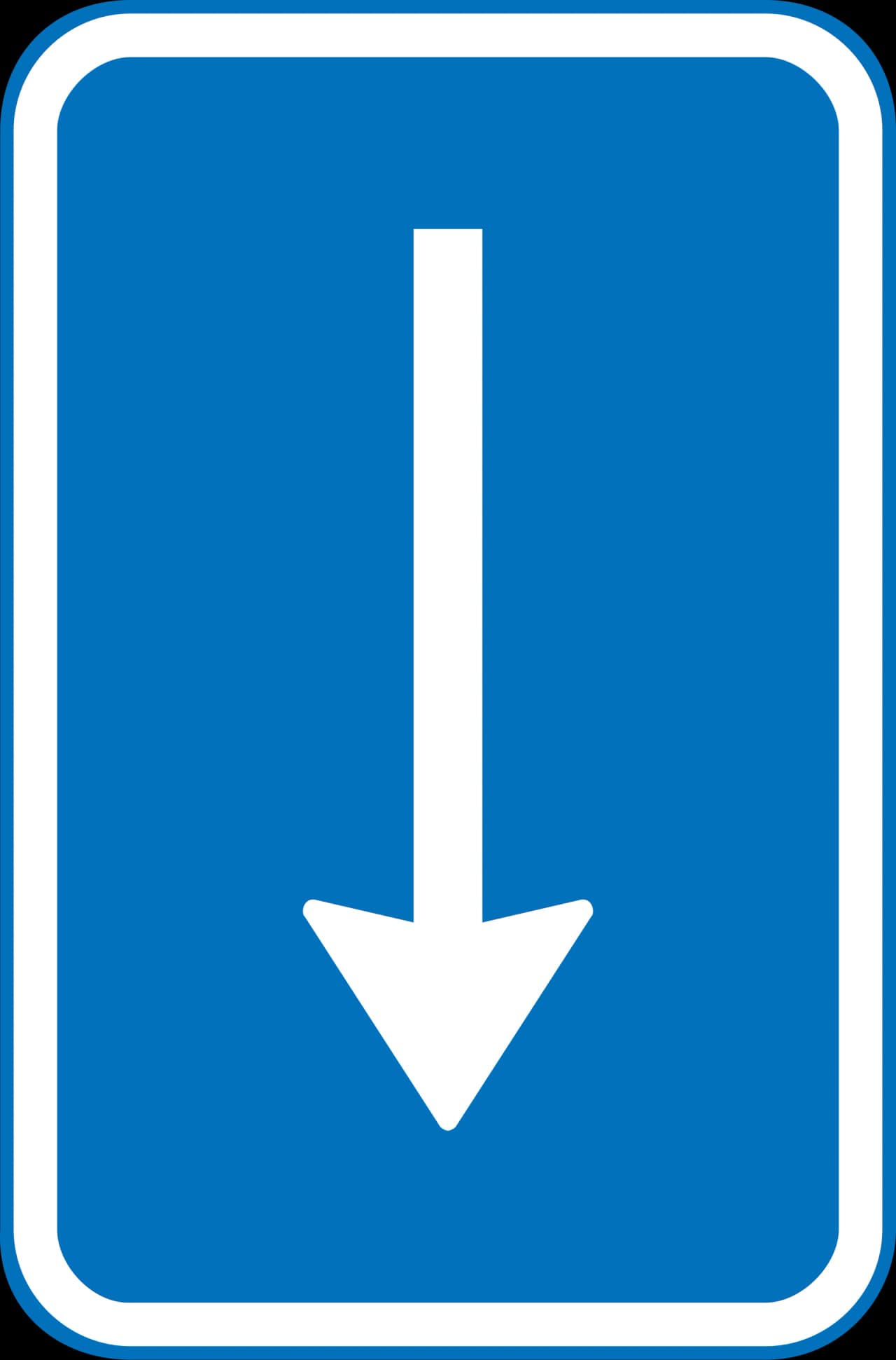 UE33.3 - Before sign road sign