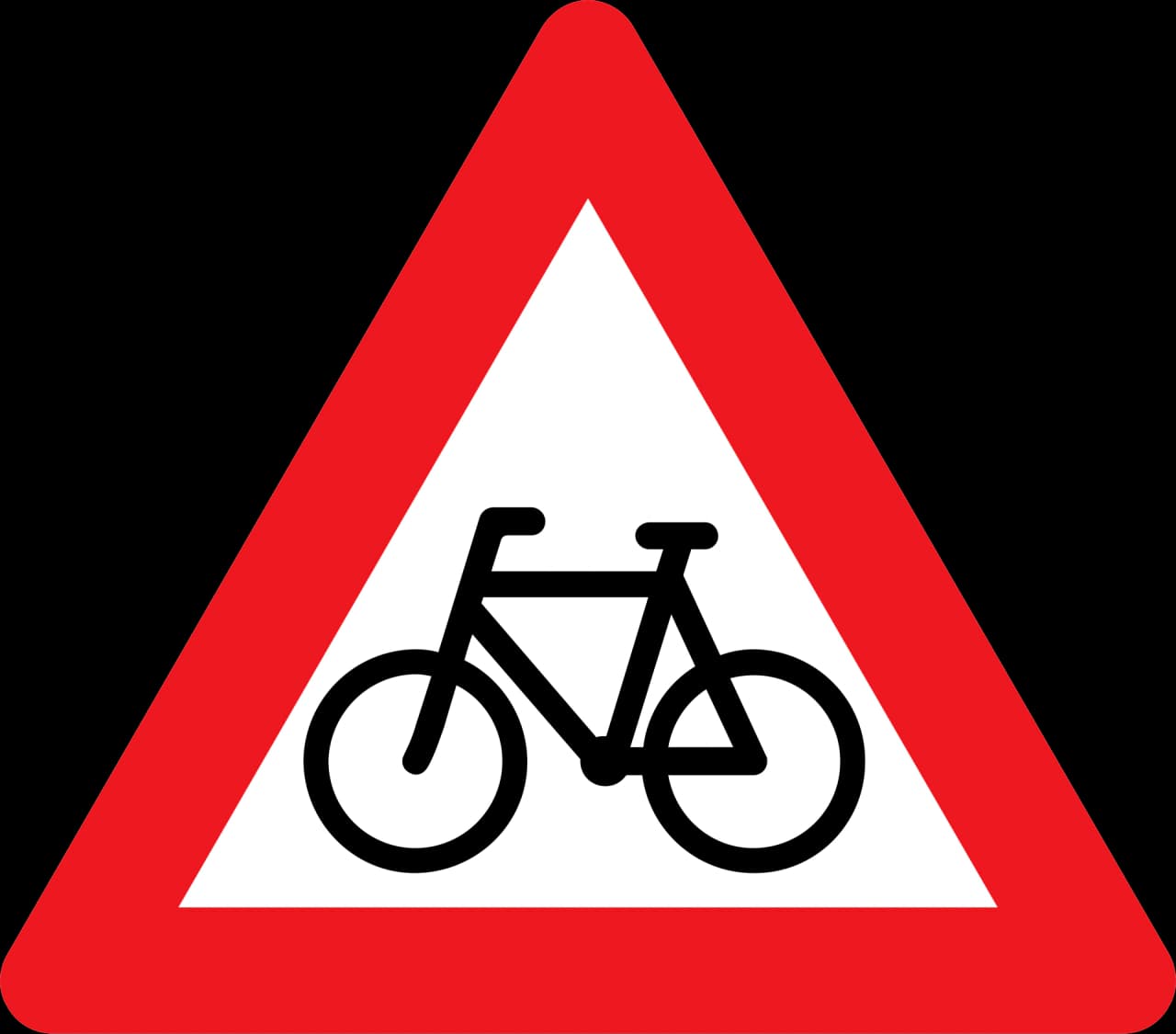 A21 - Cyclists road sign