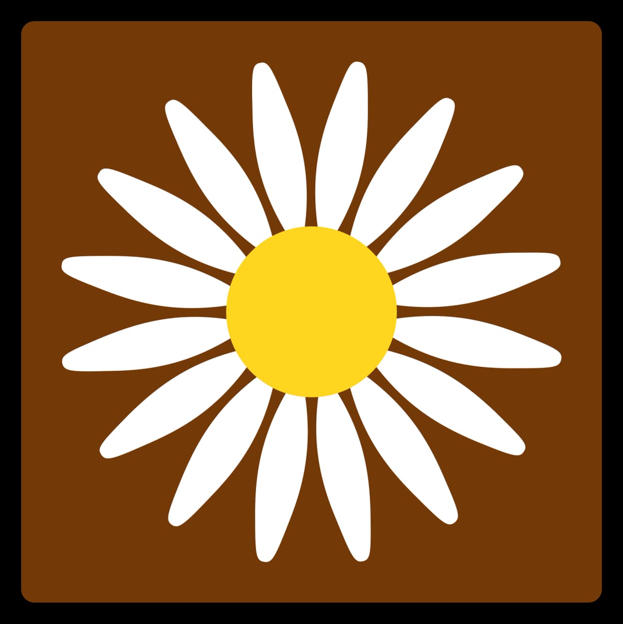 L50 - Marguerite route (tourist route) road sign
