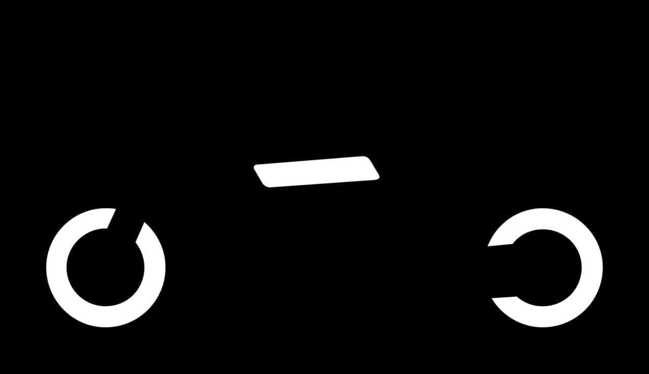 US10 - Motorcycle or large moped road sign