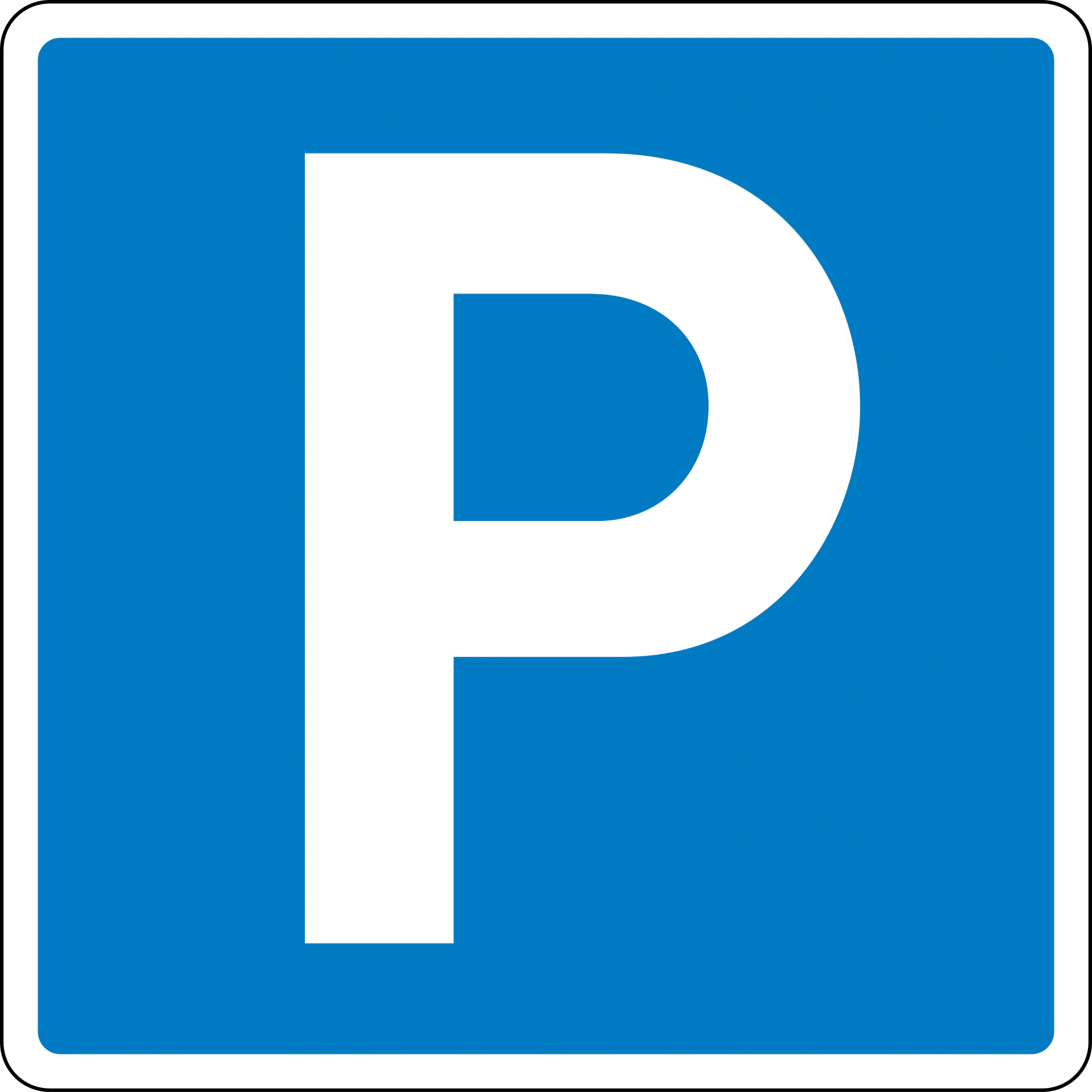 E33.1 - Parking road sign