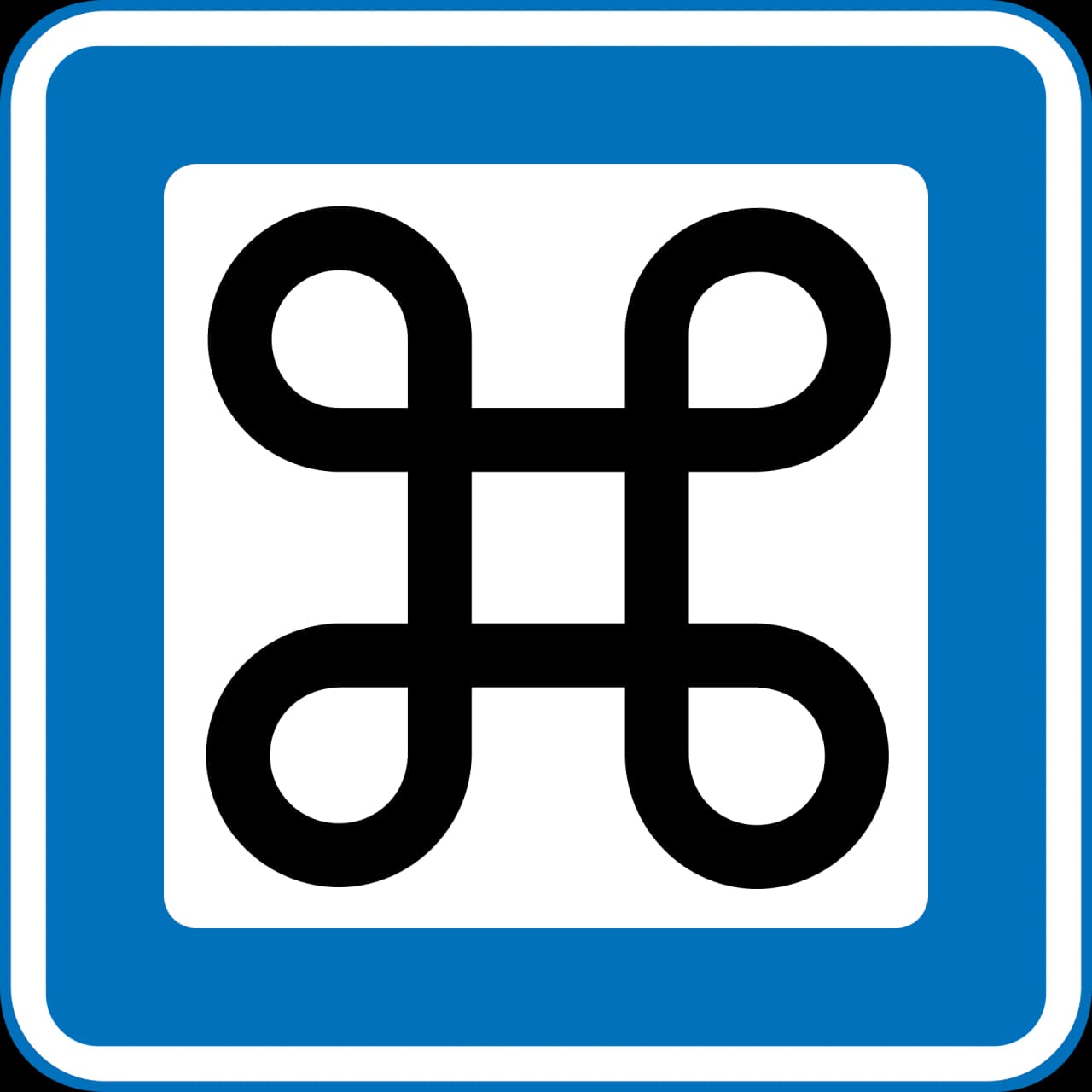 M52 - Place of Interest road sign