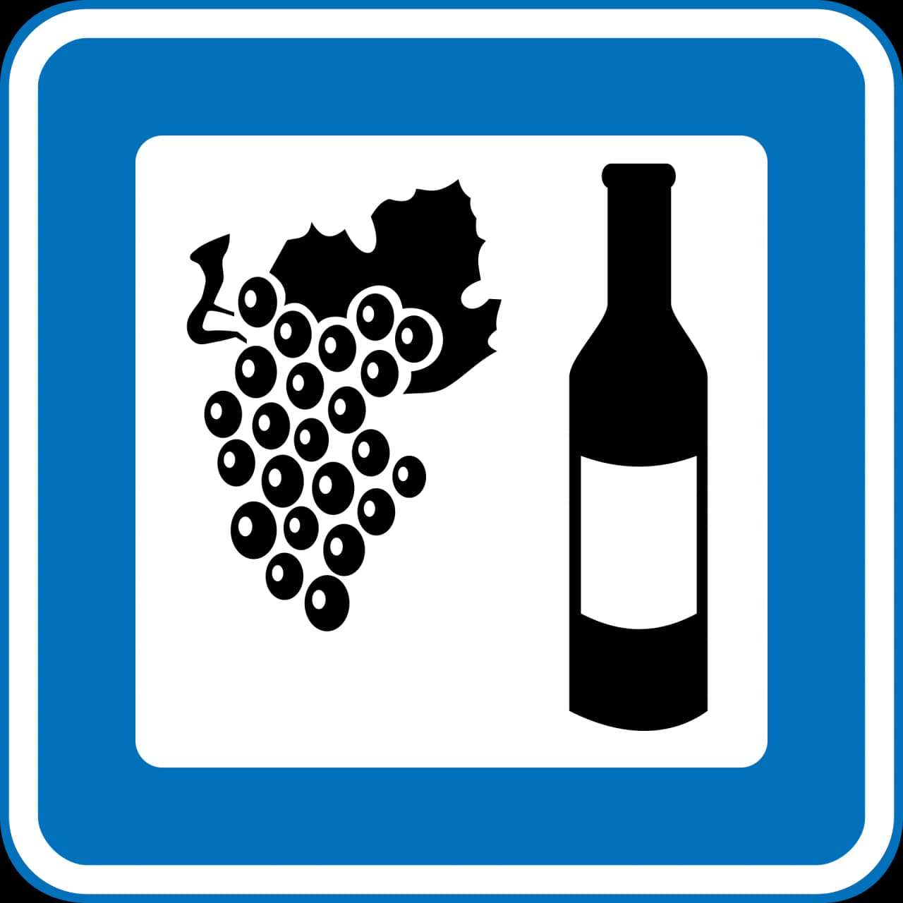 M144 - Winery road sign