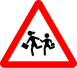 P-21a - Children road sign