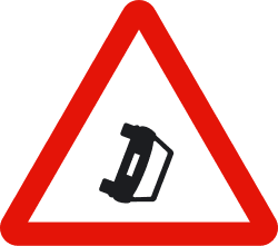 P-32 - Accident road sign