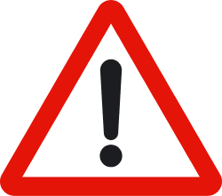 P-50 - Other dangers road sign