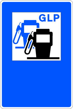 S-105b - Campsite road sign