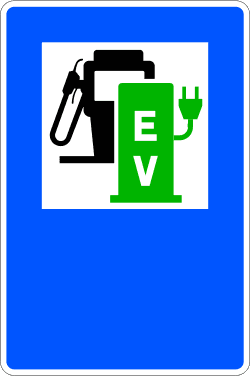 S-105d - Youth Hostel road sign