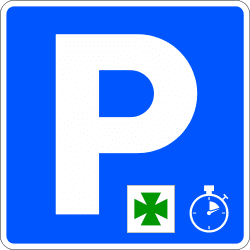 S-17a - Parking Reserved for Essential Purposes road sign
