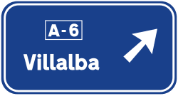 S-222 - Pre-signaling of directions to a highway or highway road sign