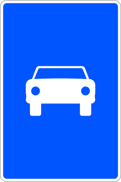 S-3 - Limited-access highway road sign