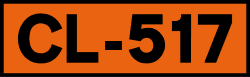 S-430 - First level autonomous highway road sign