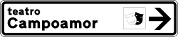 S-740 - Places of monumental or cultural interest road sign