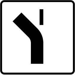 S-850 - Direction of priority road road sign