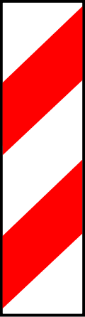TB-8 - Right edge beacon road sign