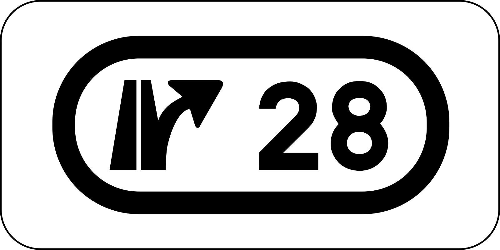 M10b - Número de salida señal de tráfico