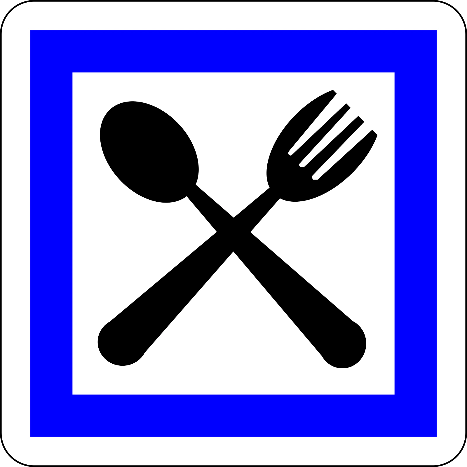 CE16 - Restauracja znak drogowy