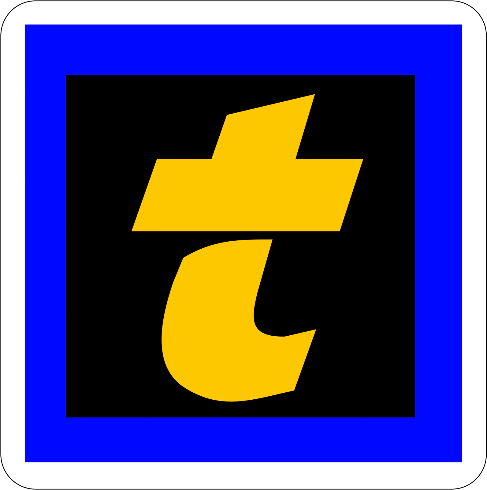 C64d - Mautzahlung per Abonnement Verkehrsschild