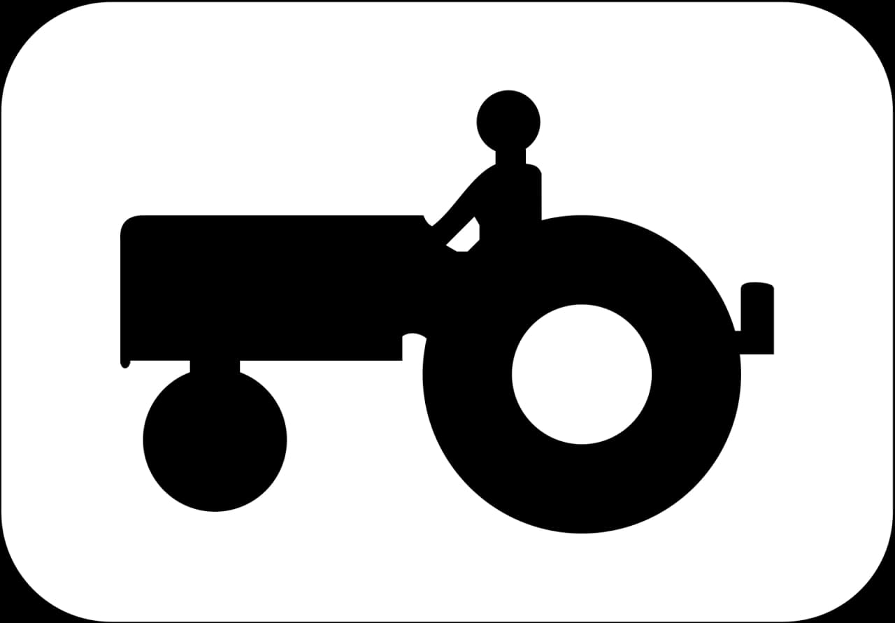M4i - Traktoren Verkehrsschild