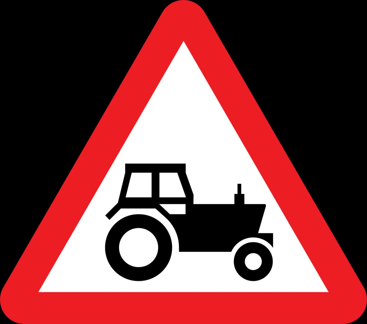 553.1 - Agricultural vehicles road sign