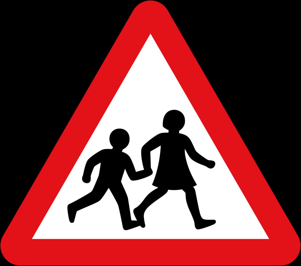 545 - Kinder Verkehrsschild