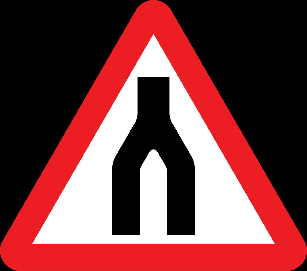 520 - End of dual carriageway road sign