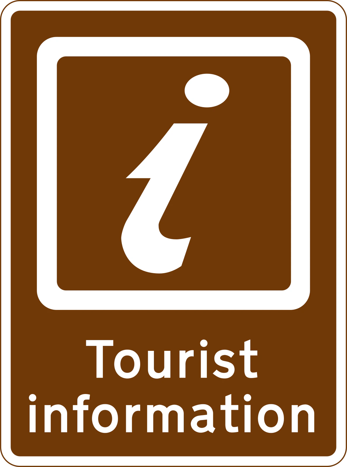 2205 - Touristische Informationen Verkehrsschild