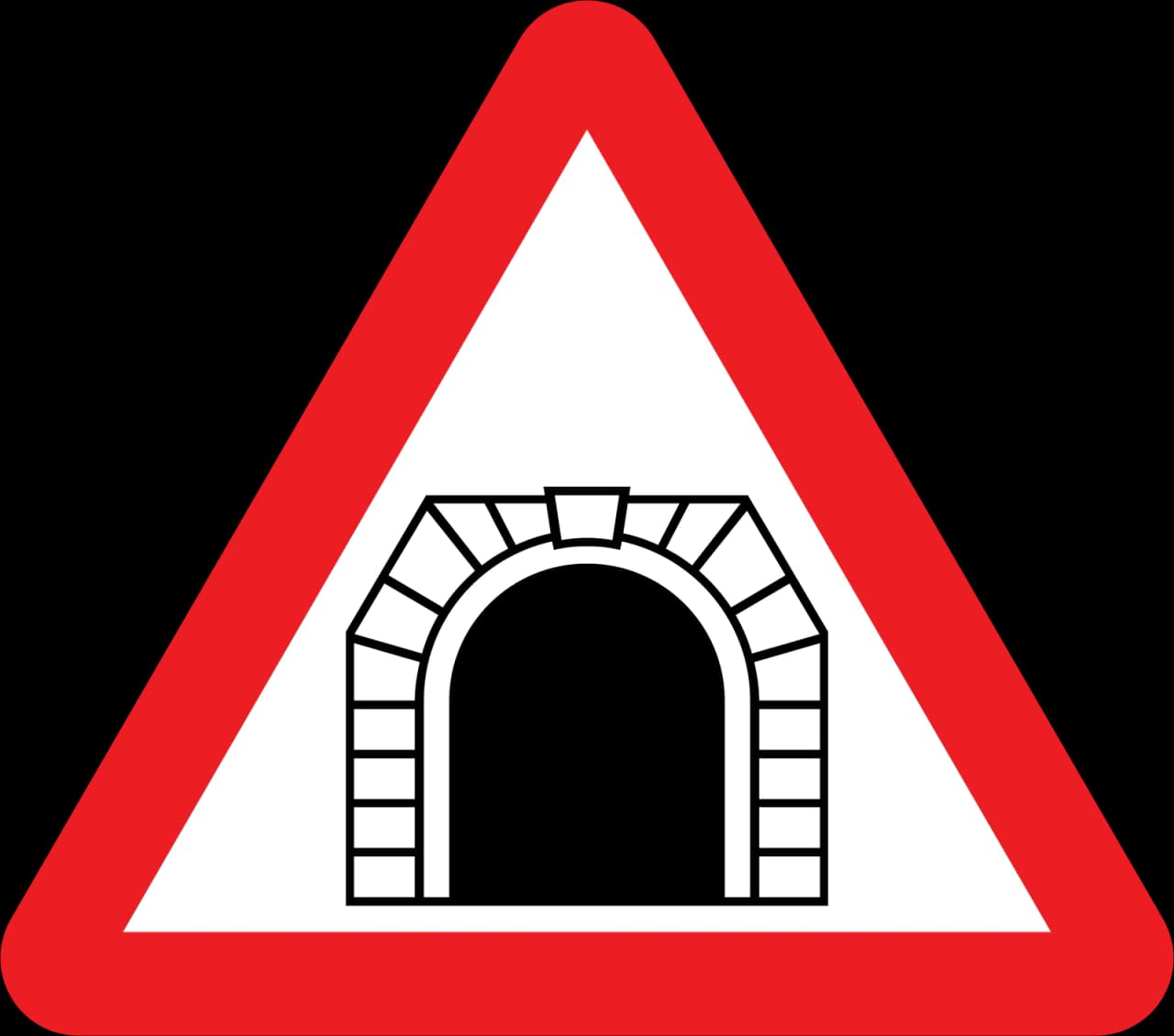 529.1 - Tunnel road sign