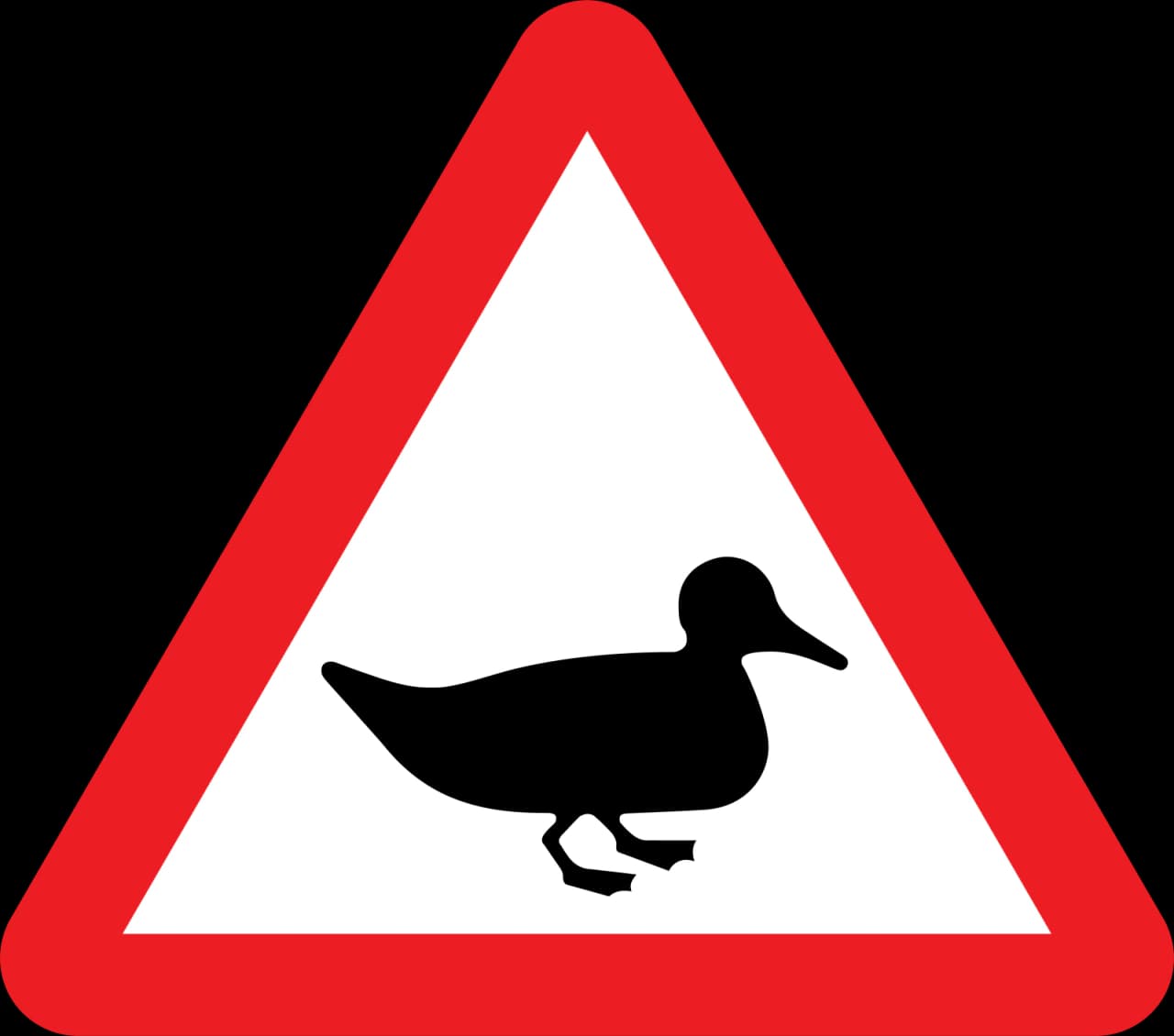 551.2 - Wildfowl road sign