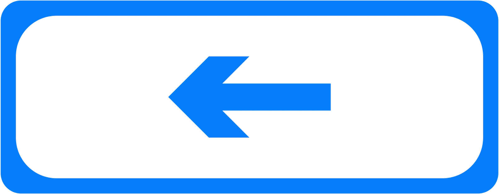 P-042 - Cycle Network Arrow road sign