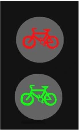 RTS-006 - Señal de Ciclo de 2 Aspectos señal de tráfico