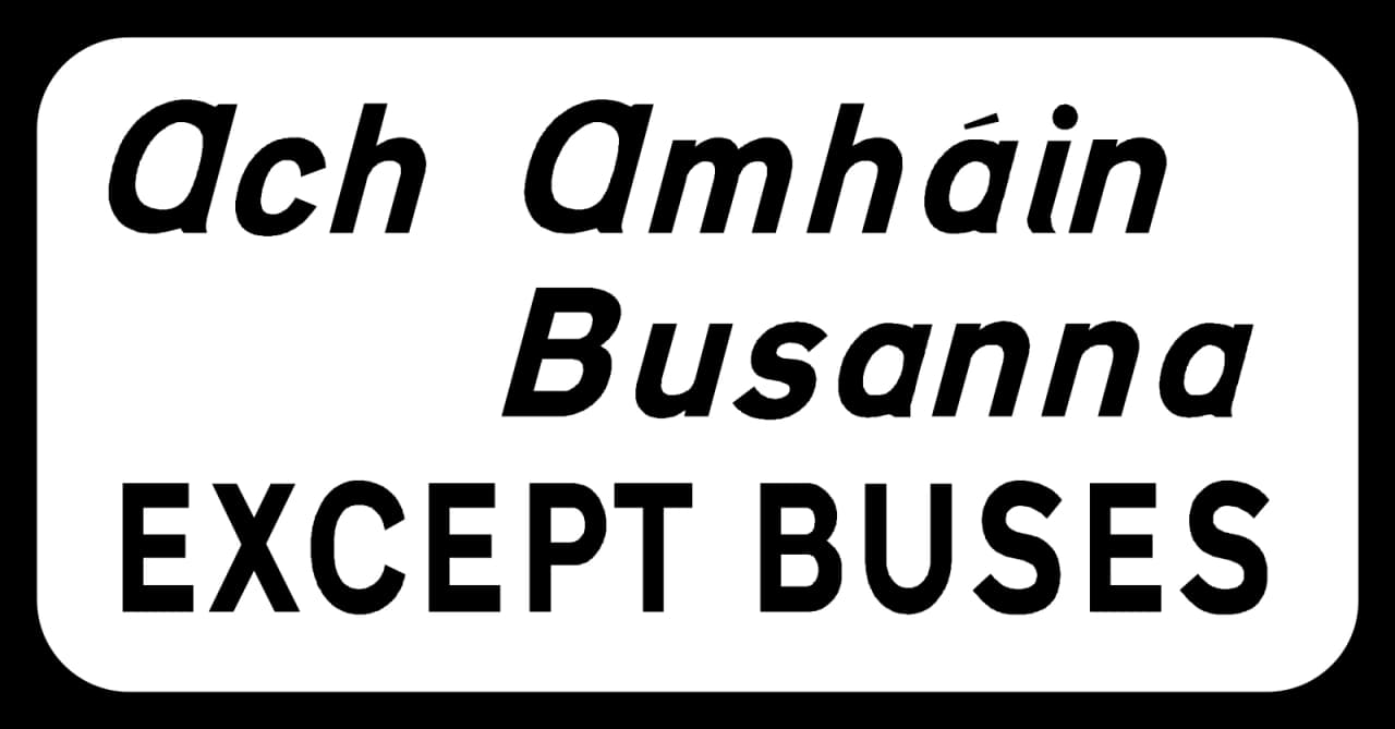 P-050 - Ausnahmen Verkehrsschild