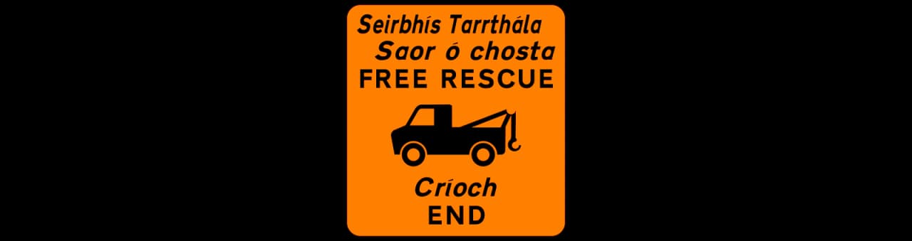 WK-097 - Fin de zona de obras señal de tráfico