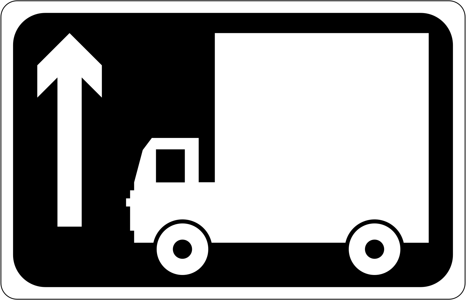 F-500 - Avanzada para Vehículos Altos señal de tráfico