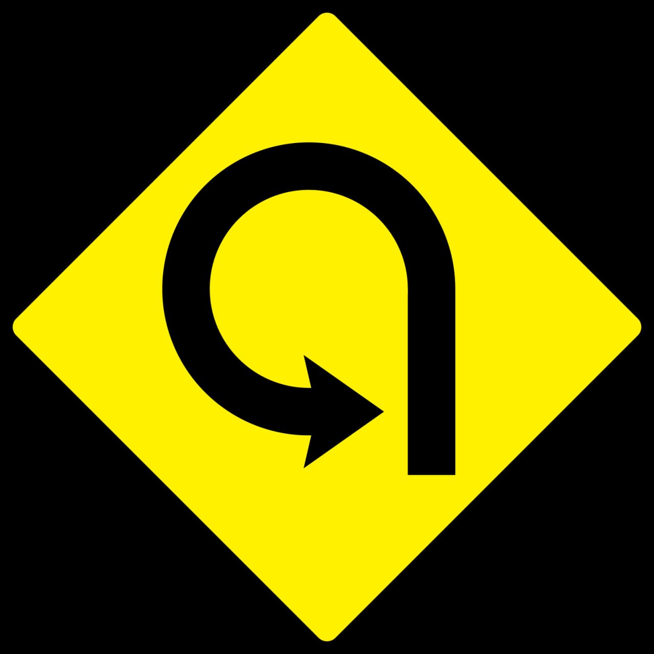 W-033 - Bucle señal de tráfico