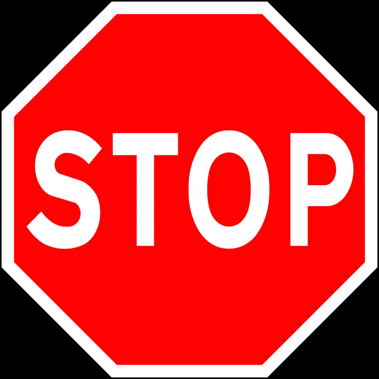 RUS-027 - Stop road sign