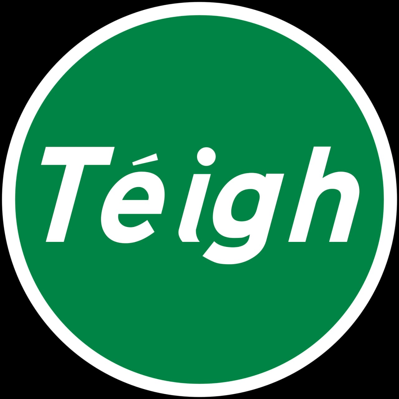 RUS-061 - Téigh (Kierowanie ręczne) znak drogowy