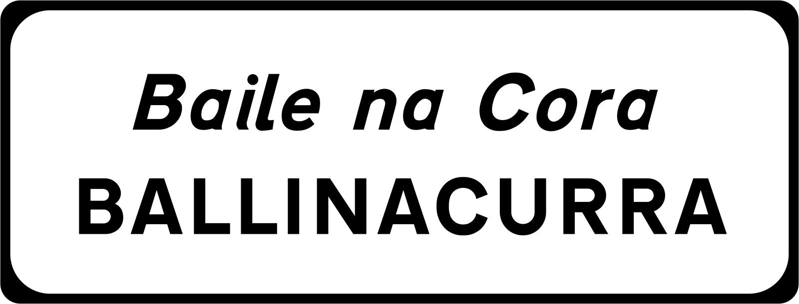 INFO-002 - Znak obszaru zabudowanego (droga regionalna/lokalna) znak drogowy