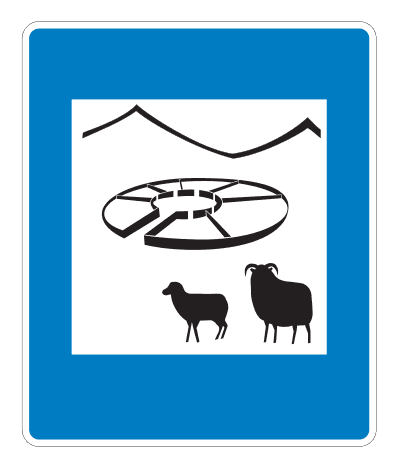 fjarrett - Sheep Pen road sign