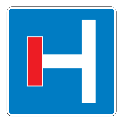 652.75 - Bottom Hole road sign