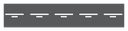 Double Central Line road sign from Iceland
