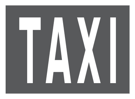 1050.3 - Inscription For Taxis road sign